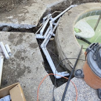 Completed pool repair by S&A — San Francisco Bay Area