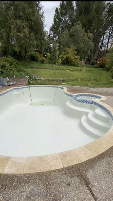 S&A pool leak detection and repair job — Bay Area