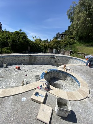 Pool pipe and skimmer repair by S&A Pool Leak Detection and Repair